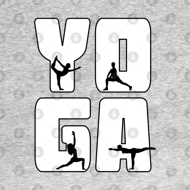 Yoga Poses by Muzehack